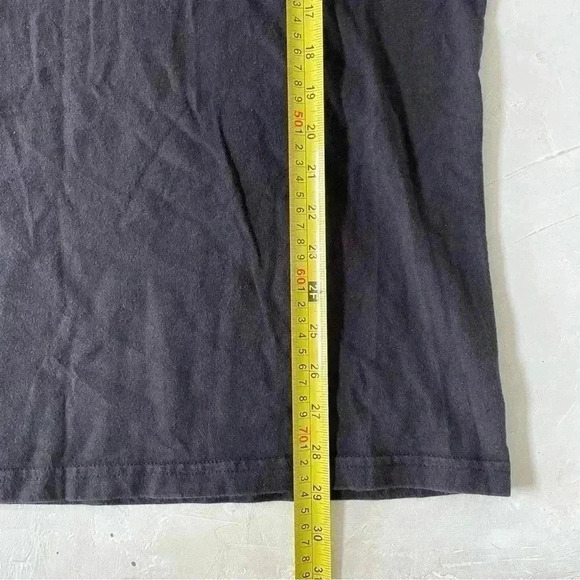 Urban Outfitters Black Pull-Over Short Sleeve Hoodie T-Shirt L - Picture 7 of 8